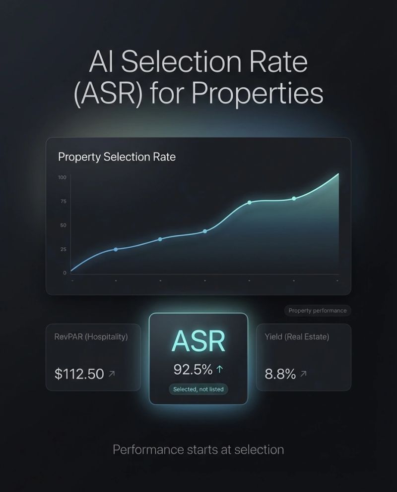 AI selection rate for property